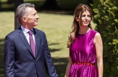 Mauricio Macri y Juliana Awada el pasado diciembre en Buenos Aires. 