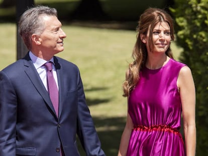 Mauricio Macri y Juliana Awada el pasado diciembre en Buenos Aires. 