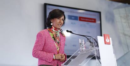 Ana Botín, presidenta de Santander