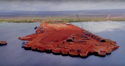 Obras de la terminal de cruceros