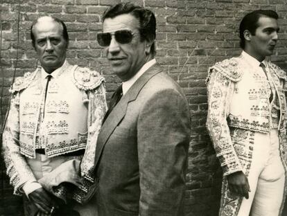 Antoñete, Juan Antonio Arévalo y El Yiyo, el 18 de mayo de 1985, en Las Ventas.