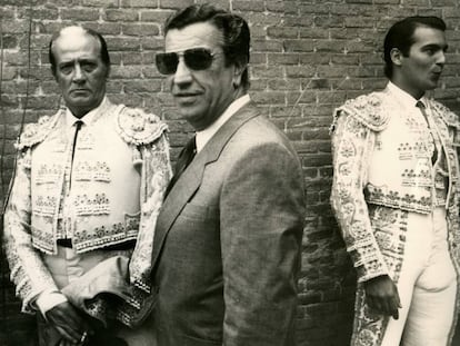 Antoñete, Juan Antonio Arévalo y El Yiyo, el 18 de mayo de 1985, en Las Ventas.