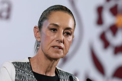 Claudia Sheinbaum en Ciudad de México, el 3 de abril de 2025.
