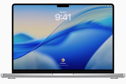 MacBook con macOS 26 Tahoe