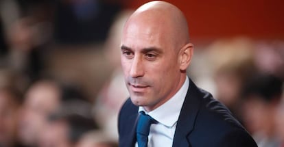 Luis Rubiales, presidente de la Real Federación Española de Fútbol.