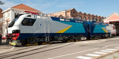 Una locomotora de Alstom, en una imagen de la compa&ntilde;&iacute;a.