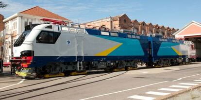 Una locomotora de Alstom, en una imagen de la compañía.