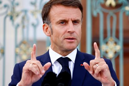 El presidente francés, Emmanuel Macron.