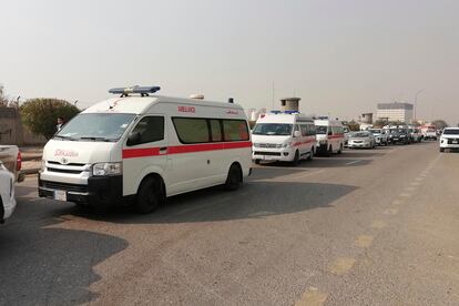 The Popular Mobilization Force in Baghdad, Iraq