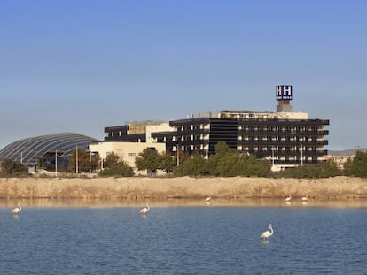 El hotel Thalasia Costa de Murcia, en San Pedro del Pinatar.