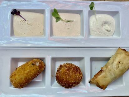 Croquetas y rollitos. J.C. CAPEL