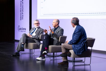 Miguel Falomir y Glenn D. Lowry, directores del Prado y el MoMA, en el Next In madrileño.