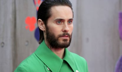 Jared Leton, en el estreno de 'Escuadrón Suicida'.