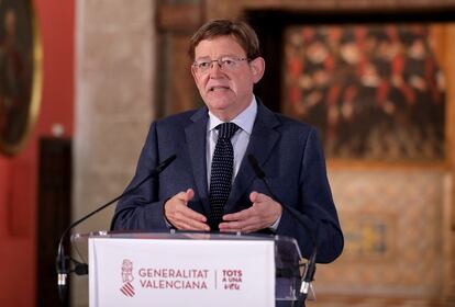 El presidente de la Generalitat valenciana, Ximo Puig.