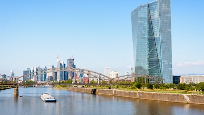 Sede del Banco Central Europeo (BCE) en Fráncfort del Meno, Alemania.