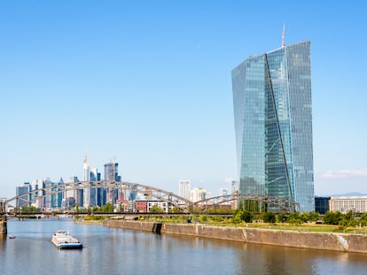 Sede del Banco Central Europeo (BCE) en Fráncfort del Meno, Alemania.