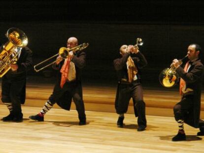 El quinteto Spanish Brass Luur Metalls.