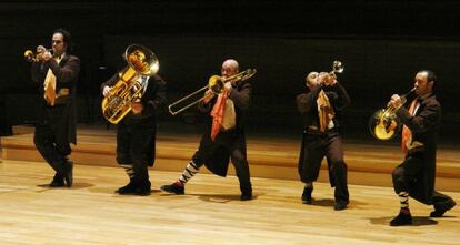 El quinteto Spanish Brass Luur Metalls.