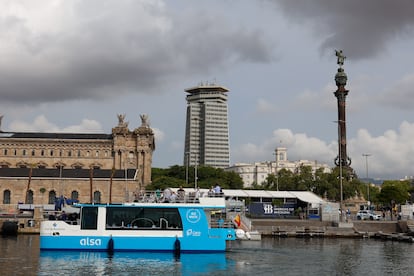 Inauguración del nuevo Bus Nàutic del Port de Barcelona. Foto:Gianluca Battista