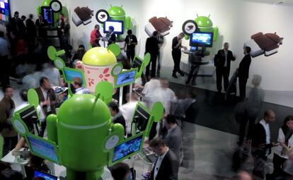 Más de 60.000 personas participan en el Mobile World Congress hasta el jueves.