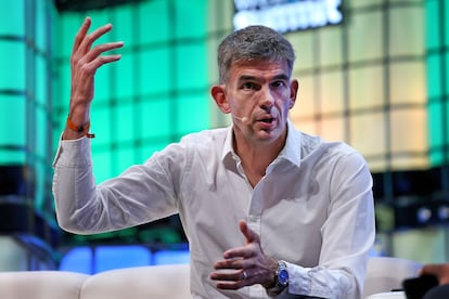 Matt Brittin, responsable de Google para Europa, Oriente Medio y África, en un acto en Portugal en 2018.