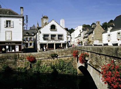 Puente de Pont-Aven, en Francia.