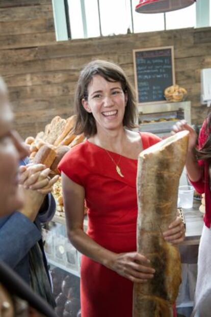 Jessamyn Rodríguez, responsable de Hot Bread Kitchen, panadería social de Nueva York.