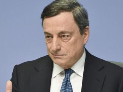 El presidente del Banco Central Europeo (BCE), Mario Draghi.