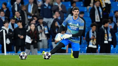 Courtois lesión Champions