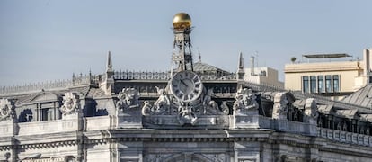 Fachada del Banco de España