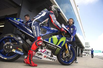 Jorge Lorenzo, en Phillip Island.