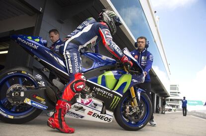 Jorge Lorenzo, en Phillip Island. 