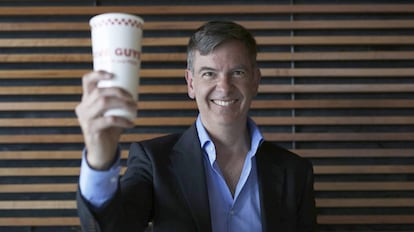 John Eckbert, consejero delegado de la rama europea de Five Guys.