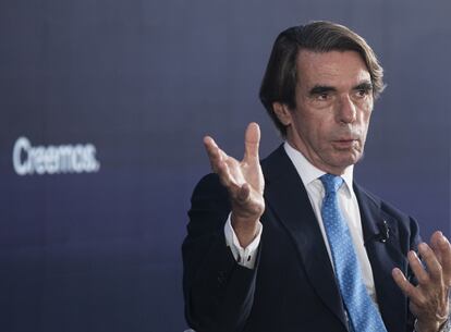 El expresidente español José María Aznar