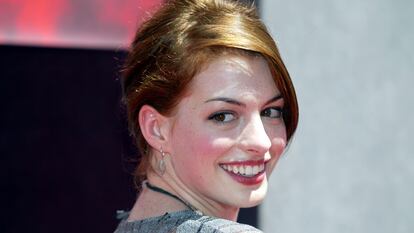 Anne Hathaway en una foto de 2004.