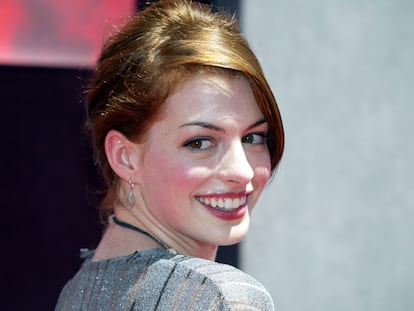 Anne Hathaway en una foto de 2004.