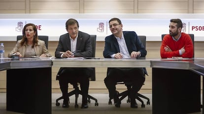 Reuni&oacute;n de la gestora del PSOE.