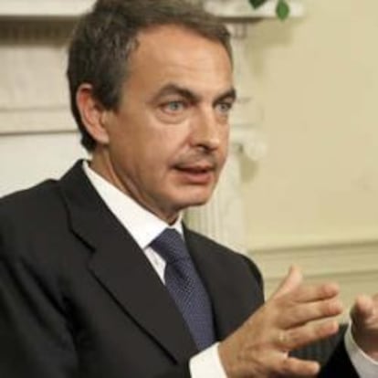 José Luis Rodríguez Zapatero junto con Barack Obama