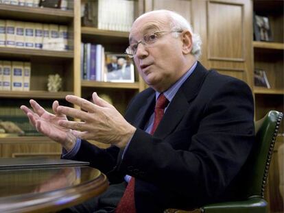 El presidente de la Confederación de Empresarios de Galicia, Antonio Fontenla.