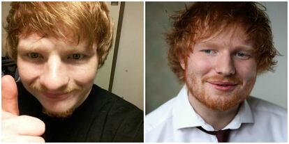 El británico Ed Sheeran, que abandonó las redes sociales porque no soportaba la presión, tiene un doble que contrario a la estrella de la música no deja de publicar imágenes en Instagram. Se llama Ty Jones y tiene más de 7.000 seguidores.