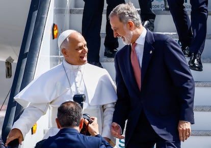 Visita del papa León XIV del 12 de junio de 2026 | El avión militar que  traslada al Papa vuela ya hacia Roma tras su histórico viaje a España |  España | EL PAÍS