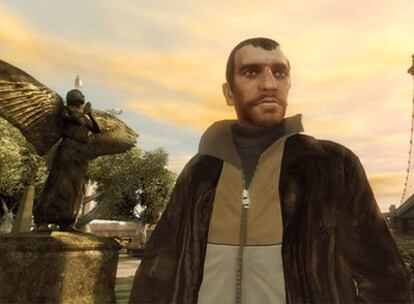 Uno de los personajes del GTA-4