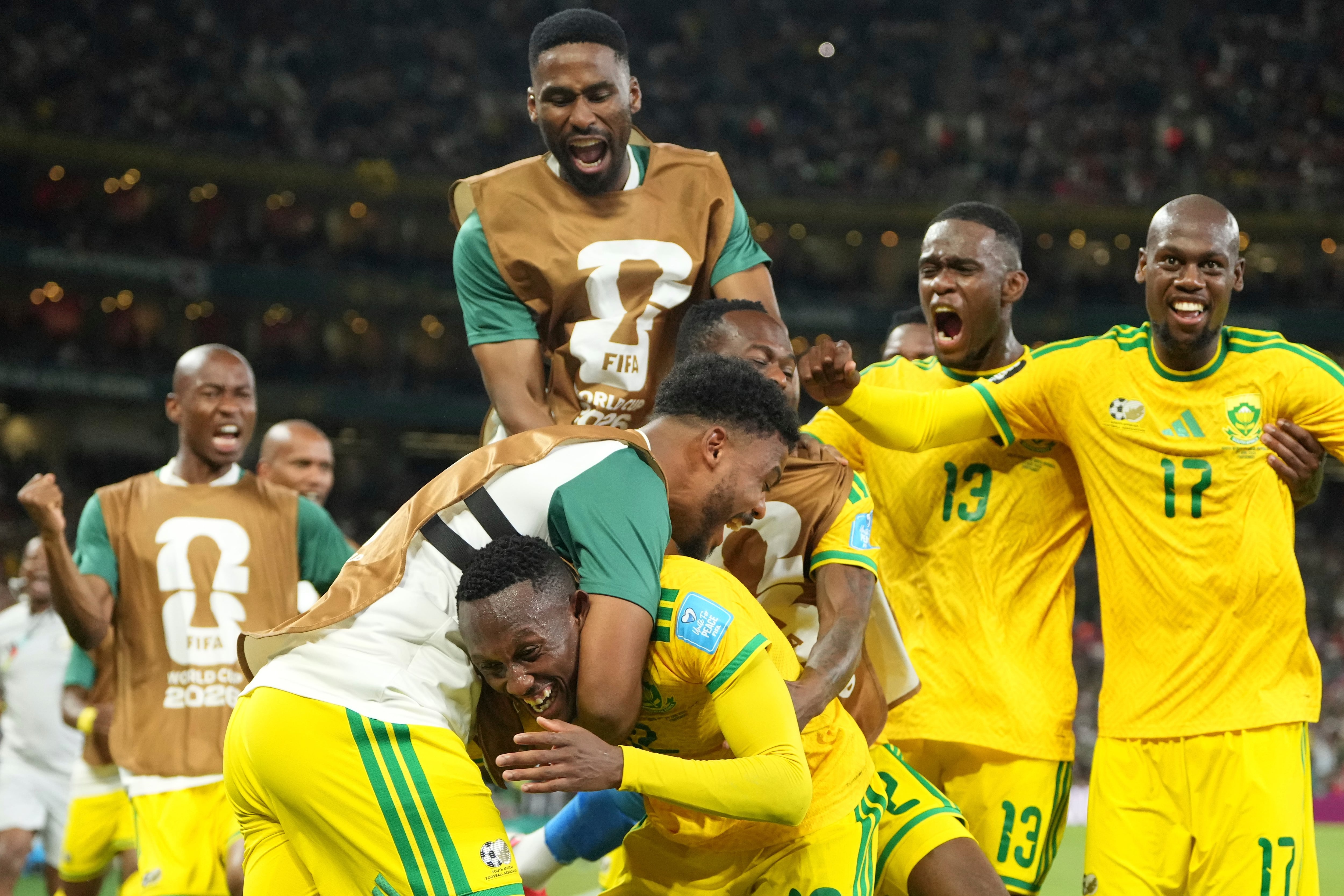 Sudáfrica pasa por primera vez de fase de grupos y envía a Corea al tercer lugar