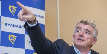 El primer ejecutivo de Ryanair, Michael O'Leary.