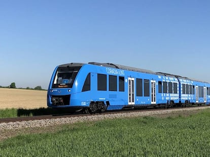 Tren de hidrógeno Coradia iLint desarrollado por el fabricante francés Alstom. 