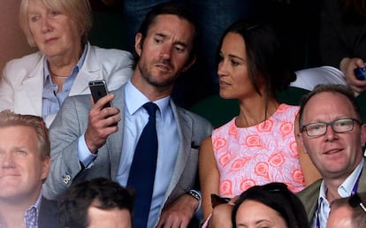 Pippa Middleton, con su prometido James Matthews.