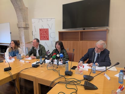 15/05/2025 Rueda de prensa de la Acadèmia Valenciana de la Llengua.

La institución estudiará "todas las medidas que dé la legalidad" y apela al "sentido común" del resto de grupos parlamentarios

ESPAÑA EUROPA COMUNIDAD VALENCIANA SOCIEDAD POLÍTICA
