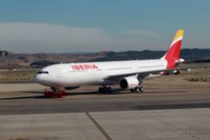 Avi&oacute;n de Iberia.