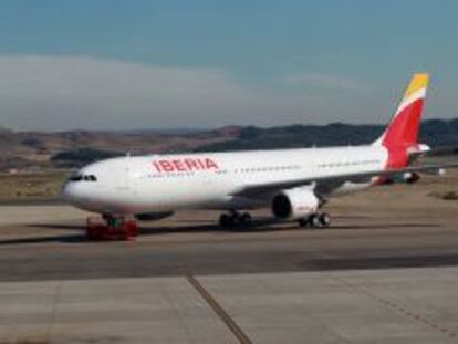 Avi&oacute;n de Iberia.