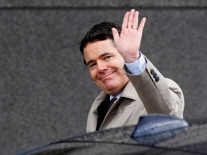 El presidente del Eurogrupo, Paschal Donohoe. EFE/EPA/AIDAN CRAWLEY